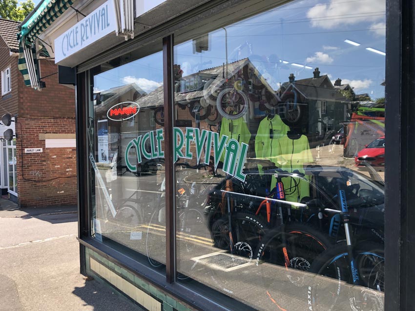 Cycle Revival shop front